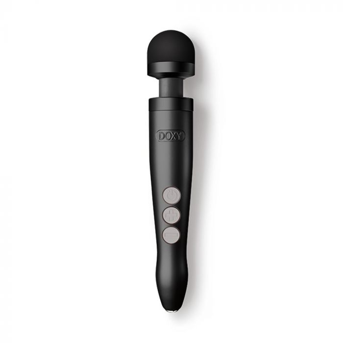 Doxy Die Cast 3 Rechargeable Body Massager - Matte Black