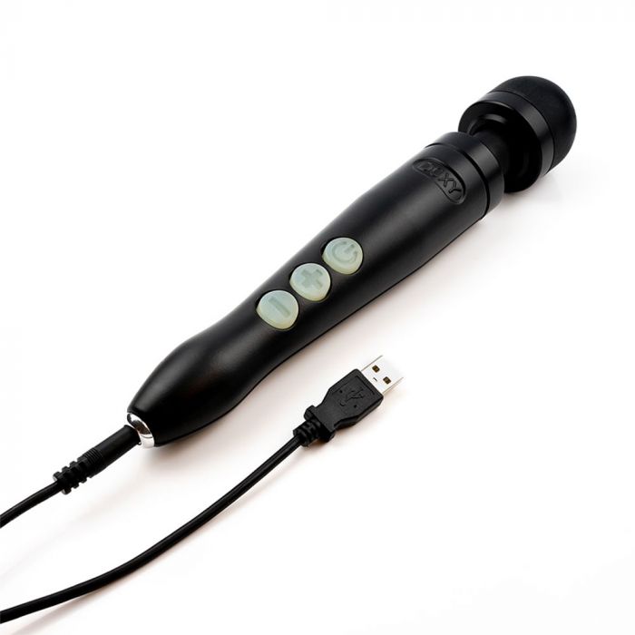 Doxy Die Cast 3 Rechargeable Body Massager - Matte Black