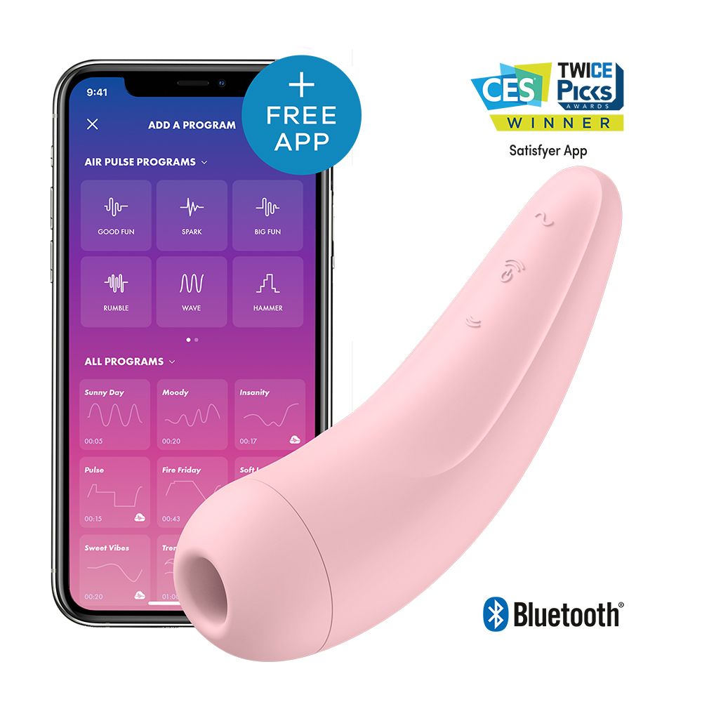 Satisfyer app enabled vibrator for women