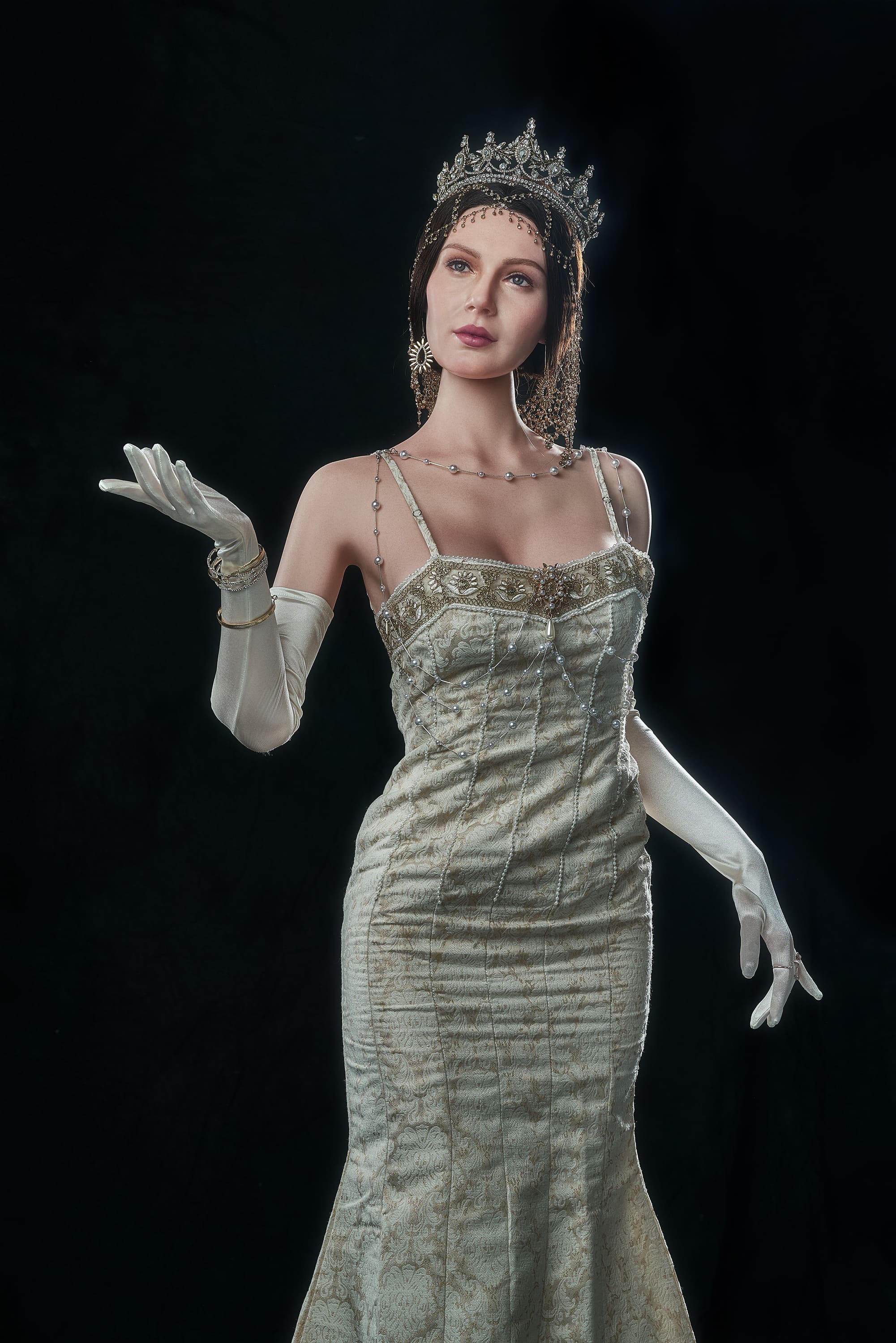 Zelex Royal Queen Inspired Elizabeth Silicone Sex Doll 